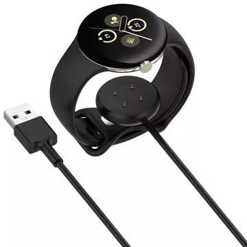 Ładowarka do smartwatcha kabel ładujący do Google Pixel Watch 3 (41mm, 45mm) / 2 / Fitbit Ace LTE, USB