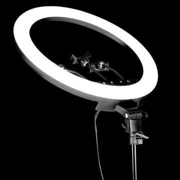 Lampa fotograficzna Alogy Ring M45 kosmetyczna do zdjęć makijażu + statyw