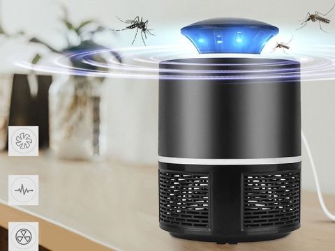 Lampa owadobójcza LED UV na owady insekty Alogy Mosquito Lamp Czarna