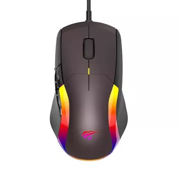 Mysz gamingowa Havit MS959S RGB (brązowa)