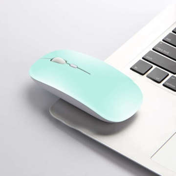 Myszka Alogy Wireless Silent Mouse bezprzewodowa Bluetooth Miętowa