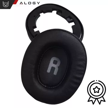 Nauszniki 2x wymienne pady gąbki do słuchawek do JBL Tune 700BT 710BT 720BT 750BTNC Alogy Earpads Czarne + urządzenie do demontażu