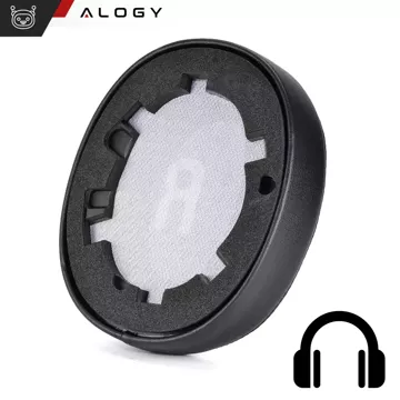 Nauszniki 2x wymienne pady gąbki do słuchawek do JBL Tune 700BT 710BT 720BT 750BTNC Alogy Earpads Czarne + urządzenie do demontażu