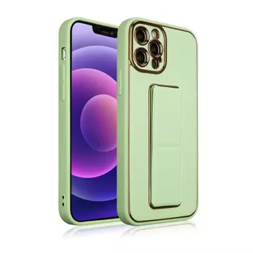 New Kickstand Case etui do iPhone 13 Pro z podstawką zielony