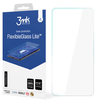 Niepękające szkło hybrydowe 3mk Flexible Glass Lite do Samsung Galaxy S21 FE 5G