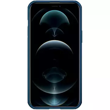 Nillkin CamShield Pro Magnetic Case pancerne etui pokrowiec osłona na aparat kamerę iPhone 13 Pro Max niebieski (kompatybilne z MagSafe)