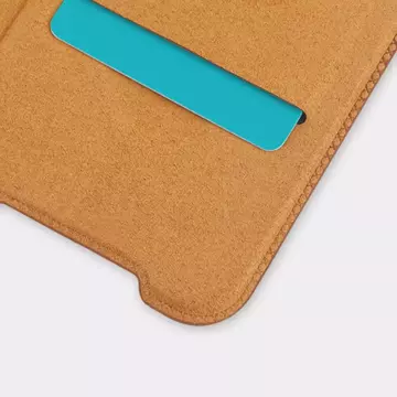 Nillkin Qin Case etui do Samsung Galaxy A33 5G osłona na aparat kabura pokrowiec obudowa z klapką czarny