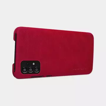 Nillkin Qin Case etui do Samsung Galaxy A33 5G osłona na aparat kabura pokrowiec obudowa z klapką czarny