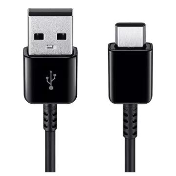 Oryginalny Kabel Samsung EP-DG930IBEGWW USB na USB Type-C Czarny