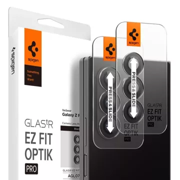 Osłona aparatu Spigen Optik.tR ”Ez Fit” Camera Protector 2-pack do Samsung Galaxy Z Fold 6 Black