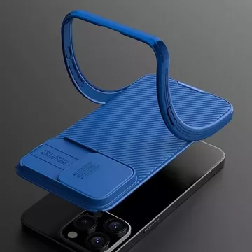 Pancerne etui Nillkin CamShield Pro Magnetic Case do iPhone 15 Pro z osłoną na aparat - czarne