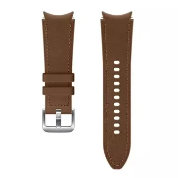 Pasek Hybrid Leather Band Samsung ET-SHR88SAEGEU do Samsung Galaxy Watch5 / Watch5Pro / Watch4 / Classic 20mm S/M camel