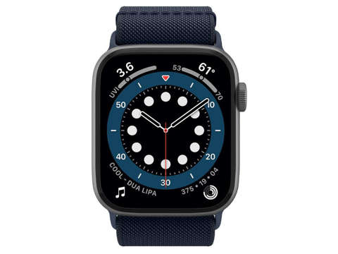 Pasek Spigen Fit Lite do Apple Watch 2/3/4/5/6/7/SE 42/44/45mm Navy 