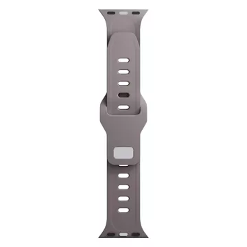 Pasek do smartwatcha 3mk Silicone Watch Strap do Apple Watch 42/44/45/49 mm Taupe