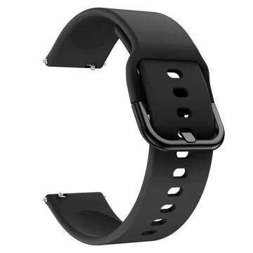 Pasek uniwersalny Alogy Strap z klamrą do smartwatcha 20mm Black