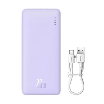 Powerbank Baseus Airpow 20000mAh 20W Fioletowy