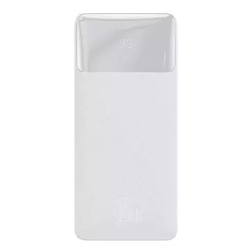 Powerbank Baseus Bipow 30000mAh, 2xUSB, USB-C, 15W (biały)