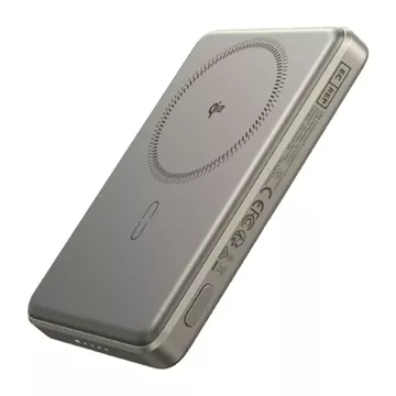 Powerbank Magnetyczny ESR Qi2 MagSlim 5000mAh 15W Piaskowy