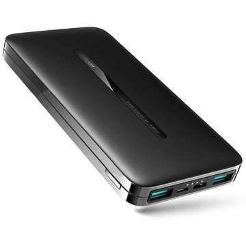 Powerbank bateria Joyroom JR-T012 2x USB + microUSB + USB-C 10000mAh Black