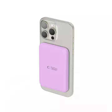 Powerbank magnetyczny PB10 Lifemag Magsafe Power Bank 5000mah Lilac