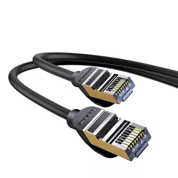 Przewód Baseus Speed Seven szybki kabel sieciowy RJ45 10Gbps 5m czarny (WKJS010501)