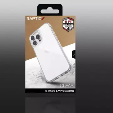 Raptic Clear Case etui iPhone 14 Pro Max pancerny pokrowiec przezroczysty