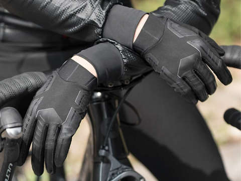 Rękawiczki rowerowe M RockBros rękawice na rower S208-M Czarne