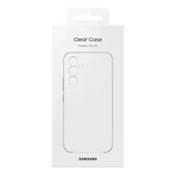 Samsung Clear Cover etui Samsung Galaxy A54 5G żelowy pokrowiec przezroczyste (EF-QA546CTEGWW)