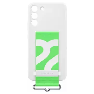 Samsung Silicone Cover gumowe silikonowe etui pokrowiec Samsung Galaxy S22+ (S22 Plus) biały (EF-GS906TWEGWW)