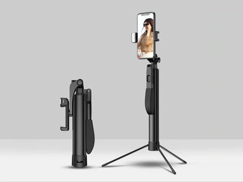 Selfie stick Alogy Tripod stabilizator uchwyt do telefonu Bluetooth led