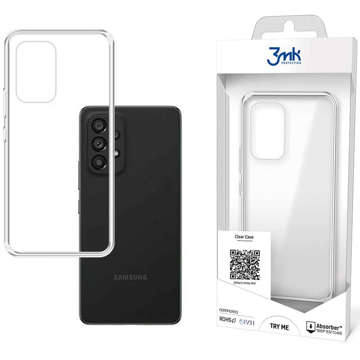 Silikonowe etui ochronne do Samsung Galaxy A53 5G 3mk Clear Case TPU