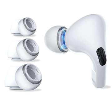 Silikonowe nakładki Ear Tips 3-pack do Apple AirPods Pro White