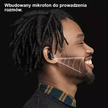 Słuchawki Bluetooth 5.1 USAMS TWS BH series bezprzewodowe czarny/black BHUBH01