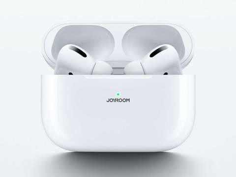 Słuchawki JOYROOM JR-T03S Pro ANC TWS Bluetooth 5.0 ze stacją White