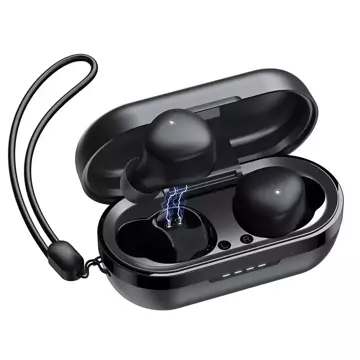 Słuchawki Joyroom bezprzewodowe TWS Bluetooth 5.1 300mAh czarny (JR-TL1 Pro)