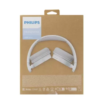 Słuchawki Philips TAH3209WT/00 Nauszne Bluetooth Białe 25h