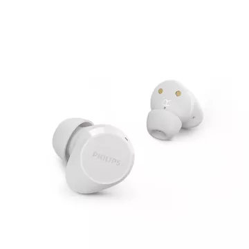 Słuchawki Philips douszne TWS bezprzewodowe Bluetooth True Wireless białe phil-tat1209wt/00