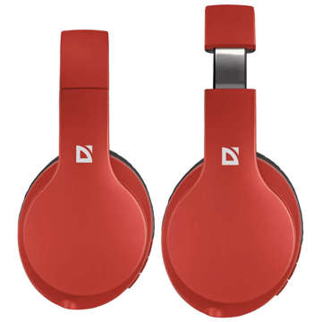 Słuchawki bezprzewodowe B580 Bluetooth 5.0 MP3 nauszne z mikrofonem czerwone
