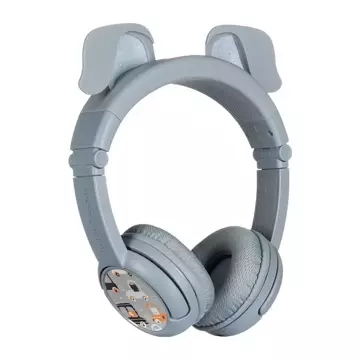 Słuchawki bezprzewodowe dla dzieci BuddyPhones Play Ears Plus dog (niebieskie)