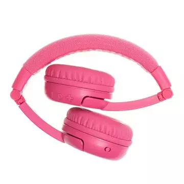 Słuchawki bezprzewodowe dla dzieci BuddyPhones PlayPlus (różowe)
