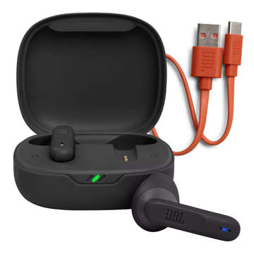 Słuchawki bezprzewodowe douszne JBL Wave 300 TWS Bluetooth 5.2 z mikrofonem Czarny