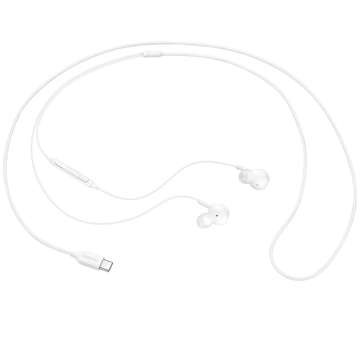 Słuchawki douszne Samsung AKG by Haraman EO-IC100BWEGEU USB-C Type C Białe