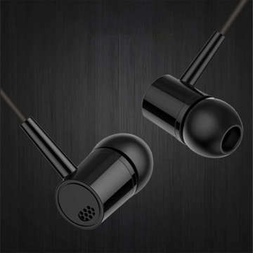 Słuchawki przewodowe Alogy In-Ear Earphones Stereo ze złączem miniJack Czarne