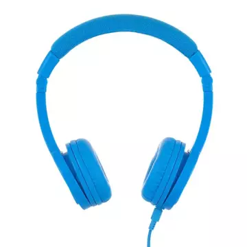 Słuchawki przewodowe dla dzieci BuddyPhones Explore Plus (niebieskie)