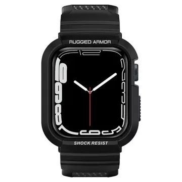 Spigen rugged armor ”pro” apple watch 4 / 5 / 6 / 7 / 8 / se (40 / 41 mm) black
