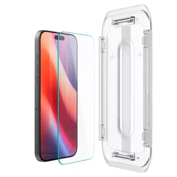 Szkło Hartowane Spigen Glas.Tr ”Ez Fit” do iPhone 16 Pro Clear