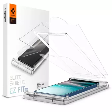 Szkło Hybrydowe do Samsung Galaxy S25 Spigen Elite Shield "EZ Fit" HD Clear