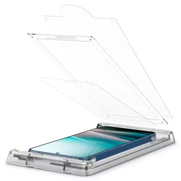 Szkło Hybrydowe do Samsung Galaxy S25 Spigen Elite Shield "EZ Fit" HD Clear