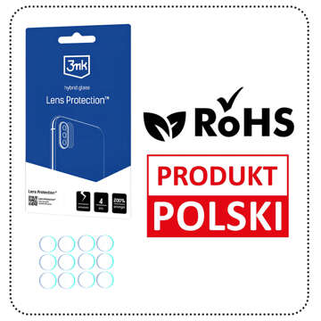 Szkło do Samsung Galaxy S23 FE osłona na aparat obiektyw 3mk Lens Protection™ nakładka ochronna