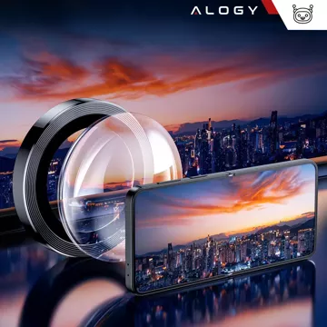 Szkło do Samsung Galaxy Z Flip 6 nakładka na aparat obiektyw obiektywy aparatu Alogy Lens Protector PRO+ osłona ochronna